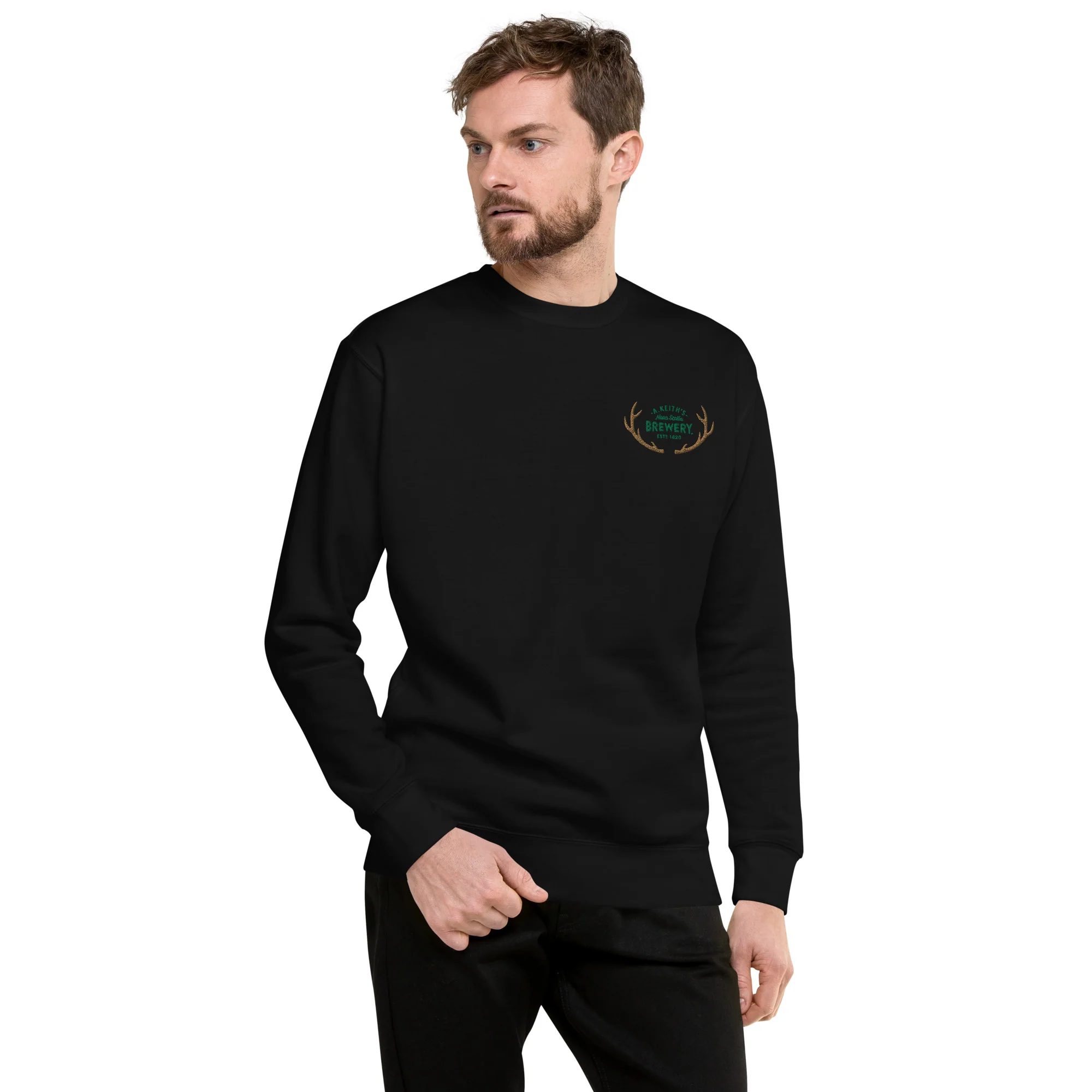 Alexander Keith's Embroidered Crewneck - Image 3