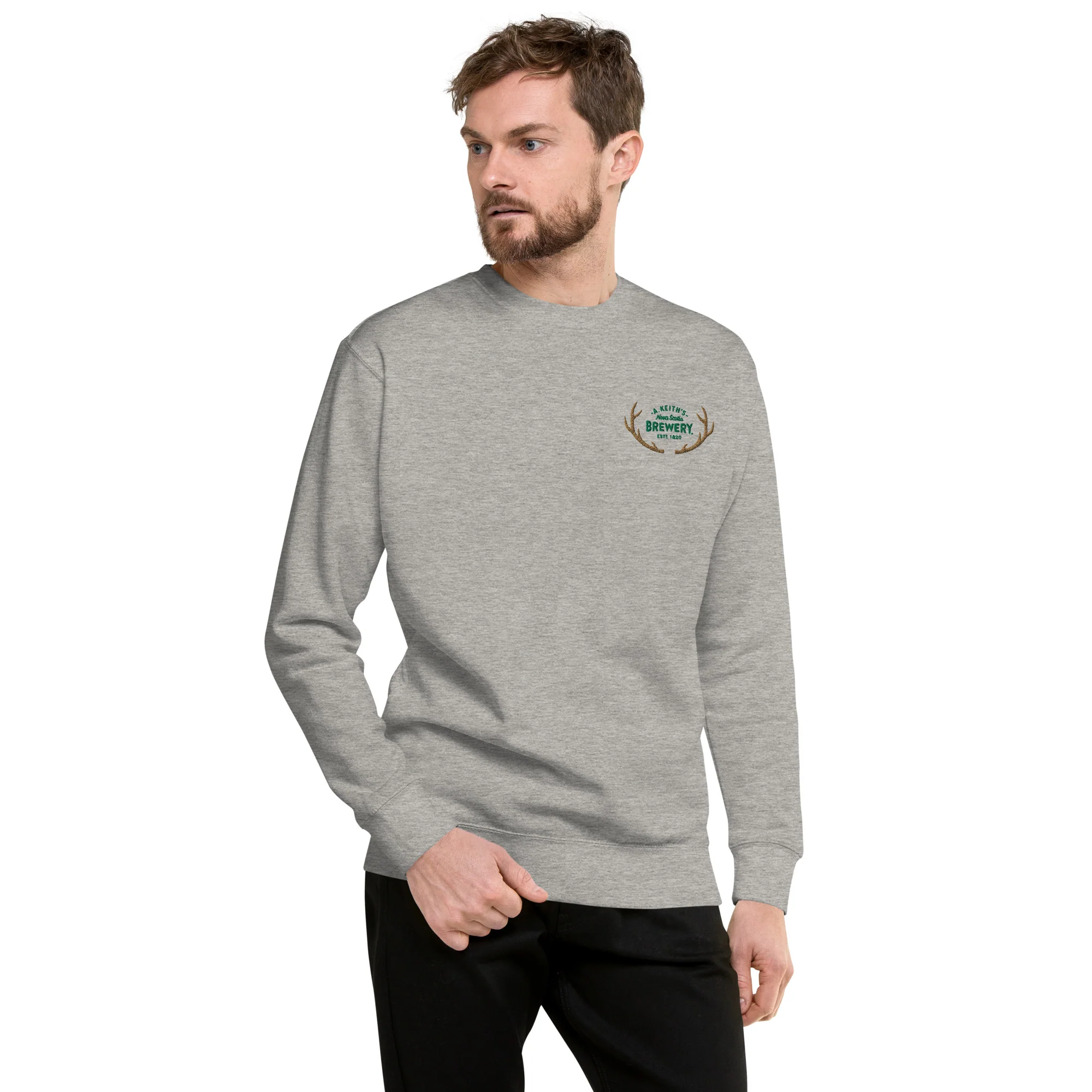 Alexander Keith's Embroidered Crewneck - Image 4