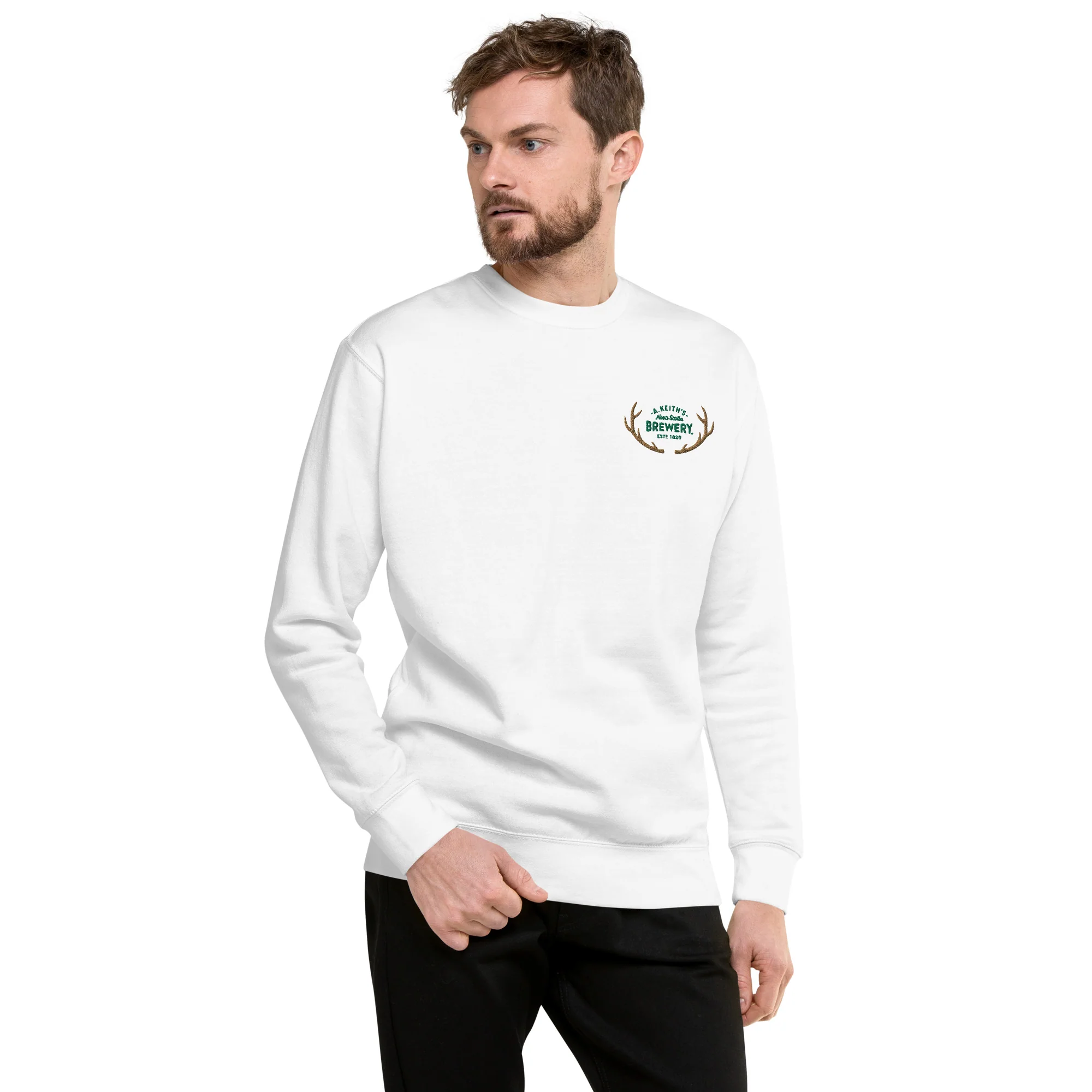 Alexander Keith's Embroidered Crewneck - Image 6