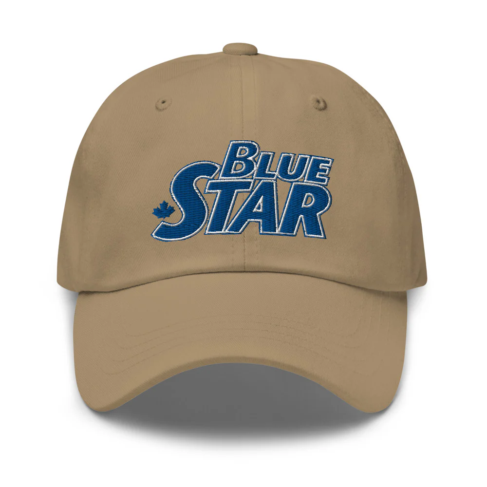 Blue Star Embroidered Dad hat - Image 6