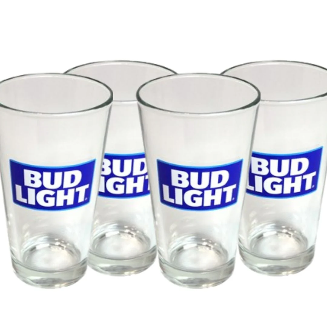 Bud Light 20 oz. Glassware Set - Image 2