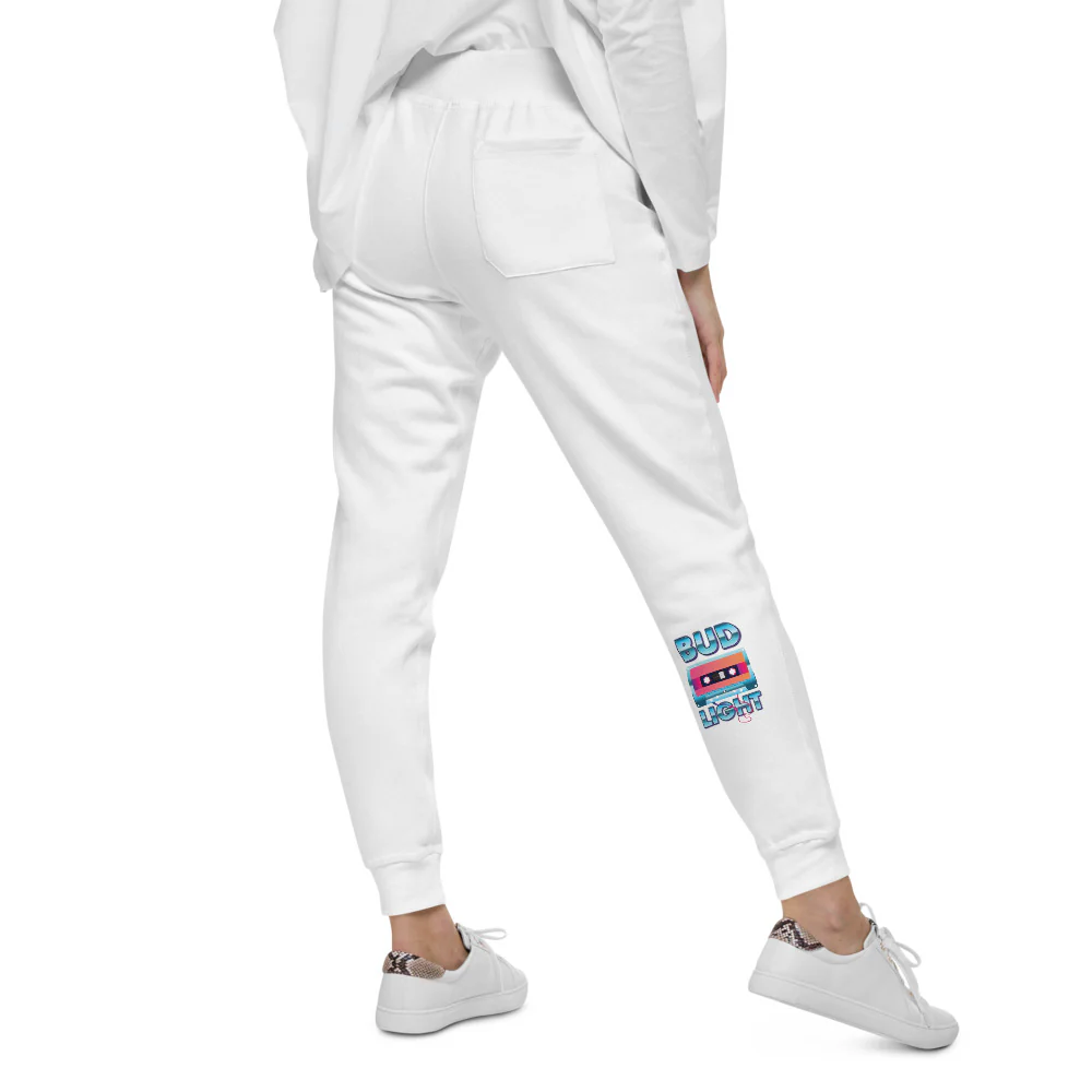 Bud Light 90s Music Unisex Fleece Sweatpants - Image 2
