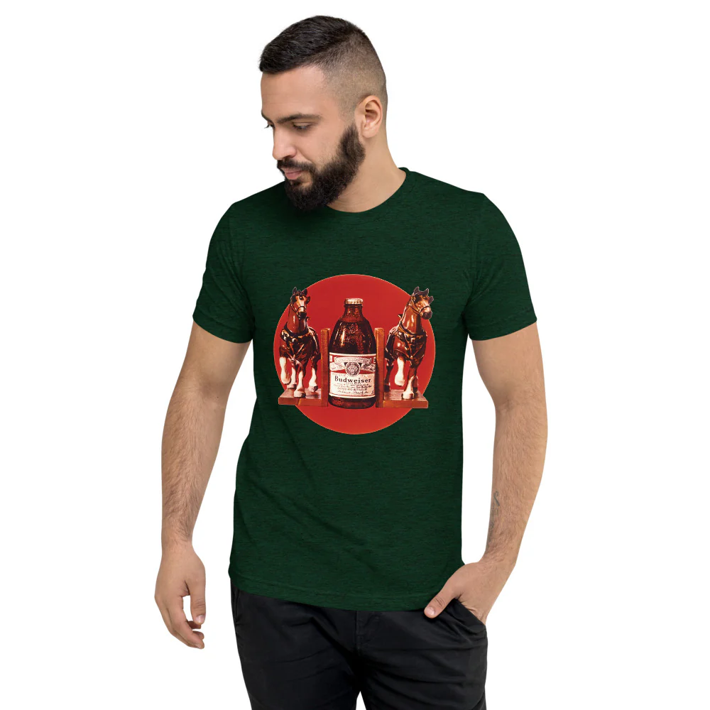 Budweiser Clydesdales Crewneck Tee - Image 3