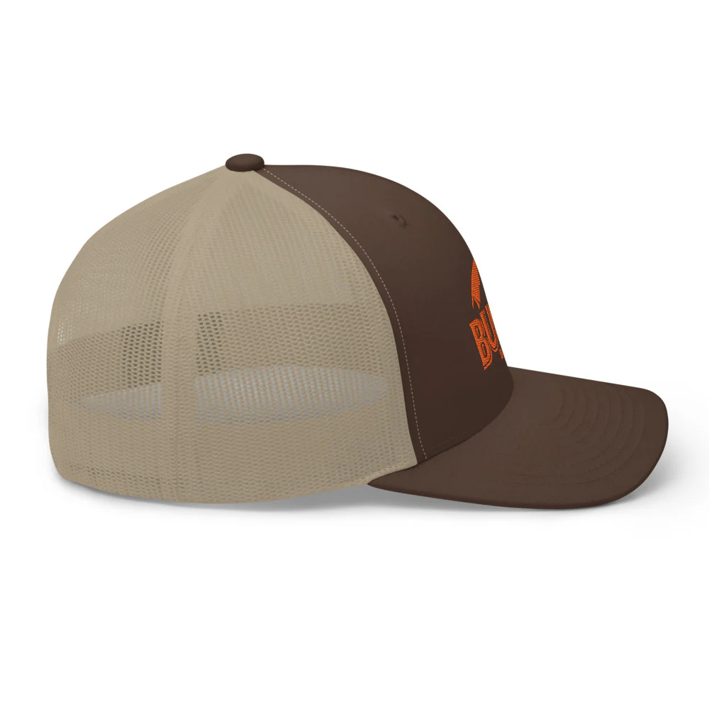 Busch Orange Embroidered Trucker cap - Image 12