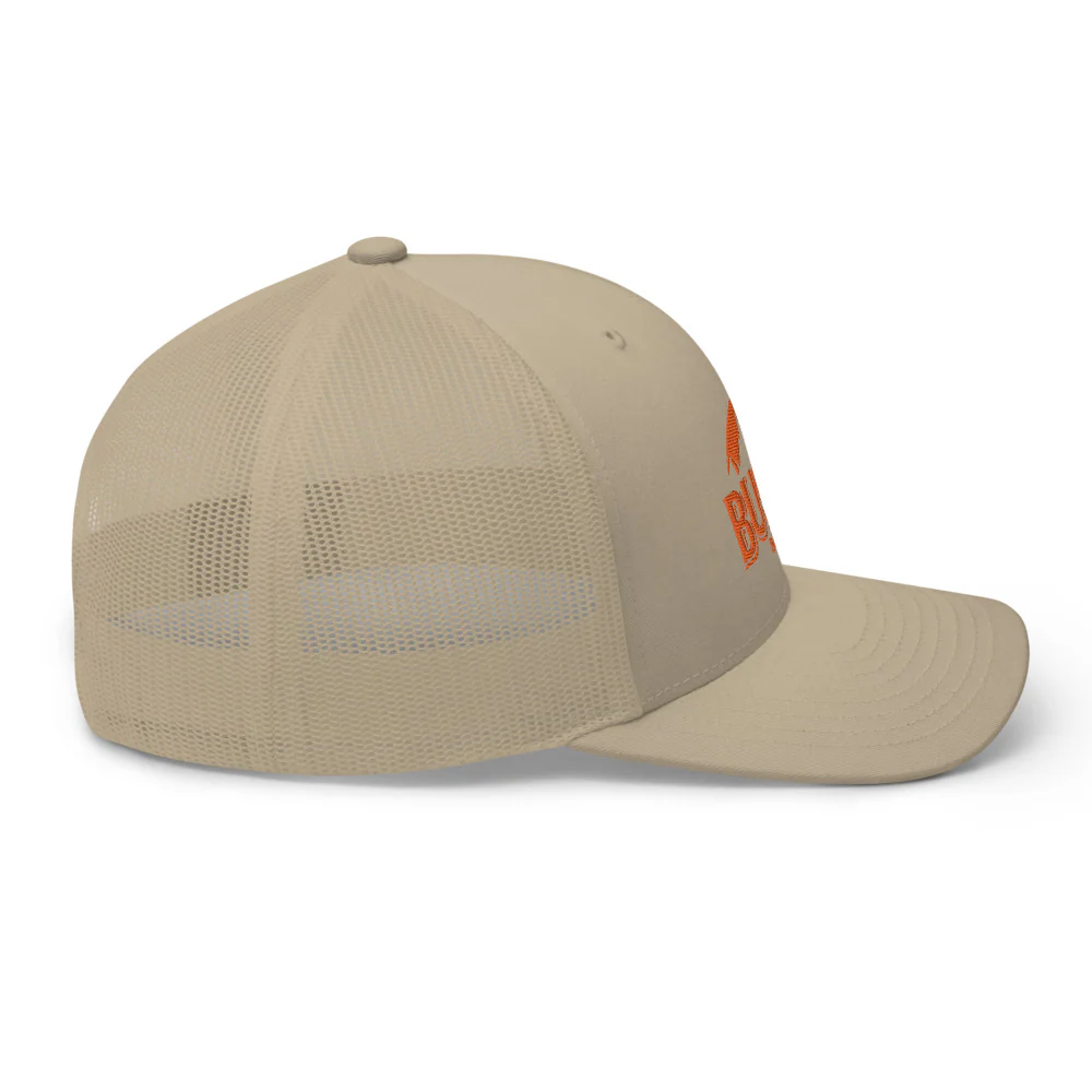 Busch Orange Embroidered Trucker cap - Image 17