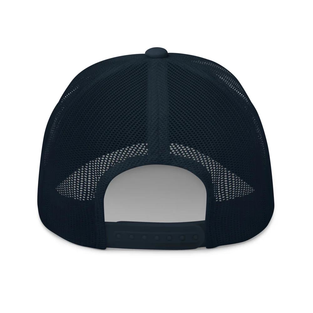 Busch Orange Embroidered Trucker cap - Image 3