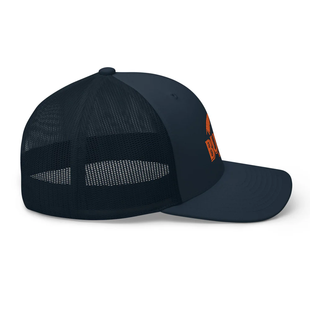 Busch Orange Embroidered Trucker cap - Image 6