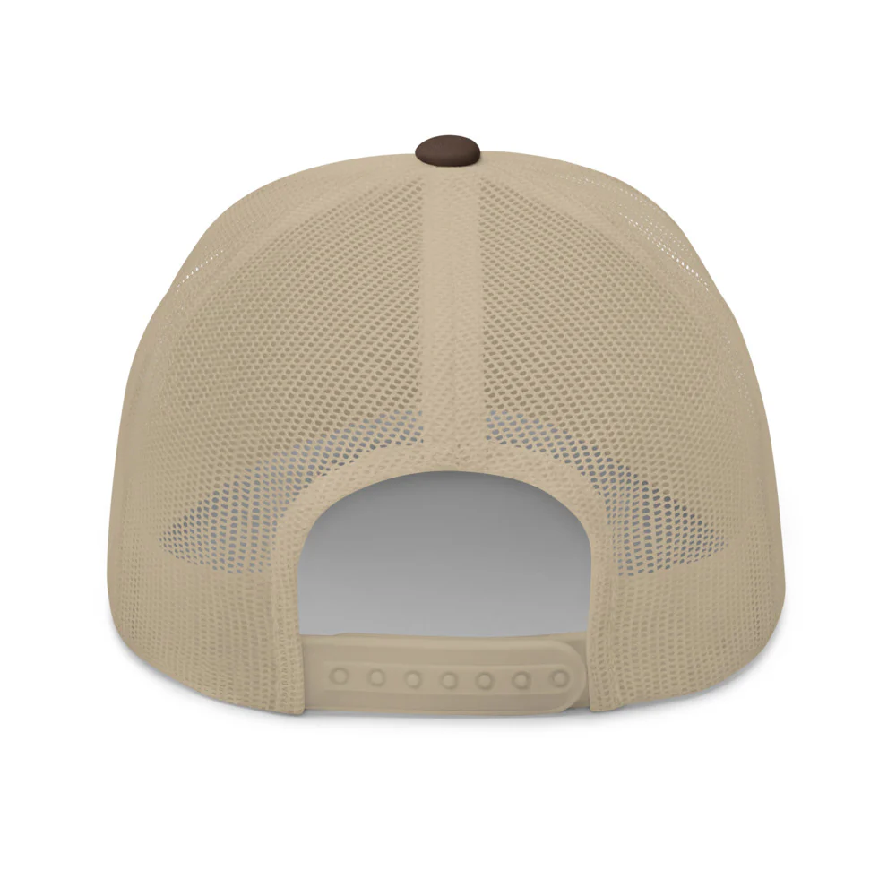 Busch Orange Embroidered Trucker cap - Image 9
