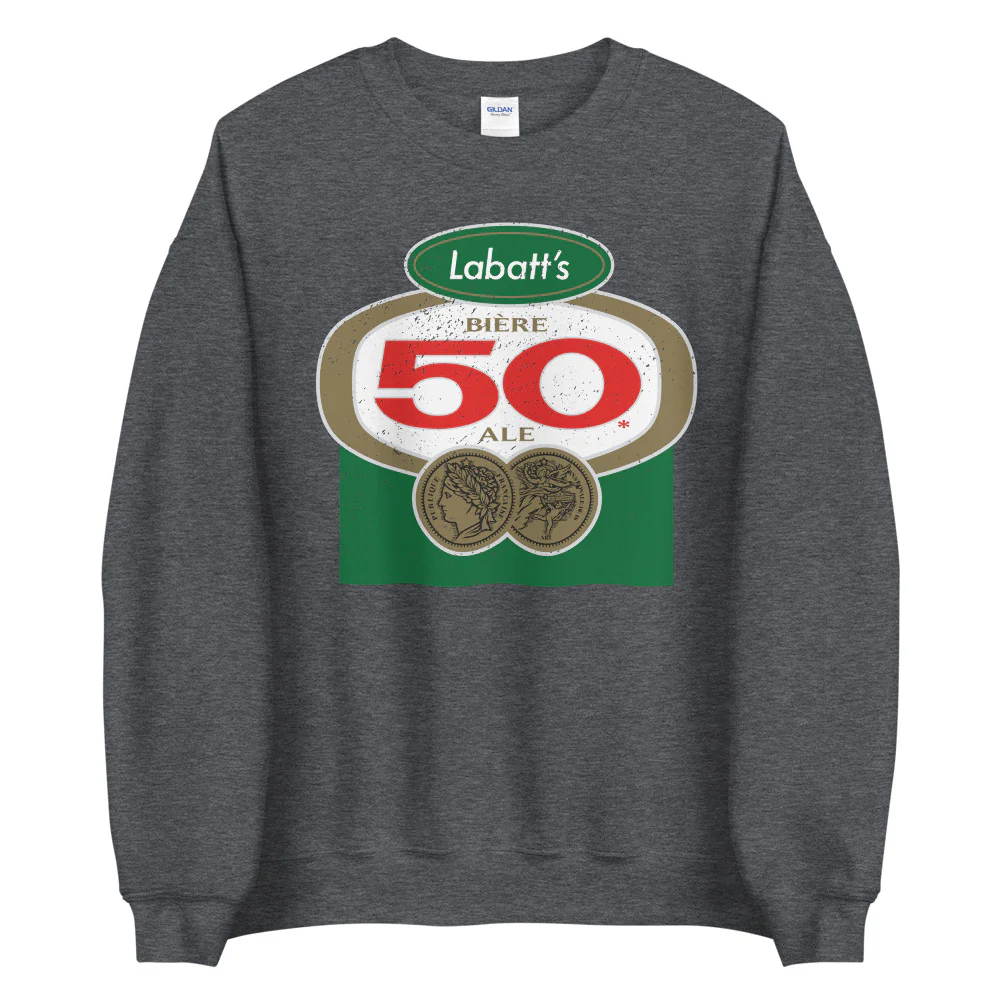 Labatt 50 Vintage Unisex Sweatshirt - Image 3