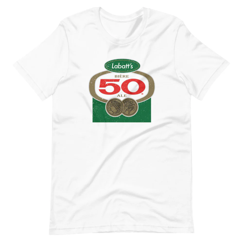 Labatt 50 Vintage Unisex T-Shirt - Image 2