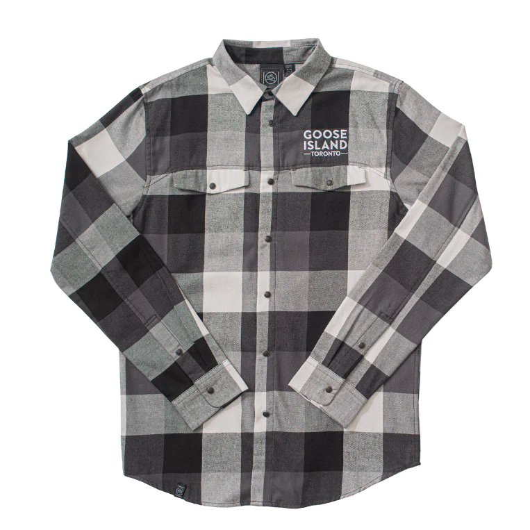 Goose Island Snap Front Plaid Shirt - Image 2