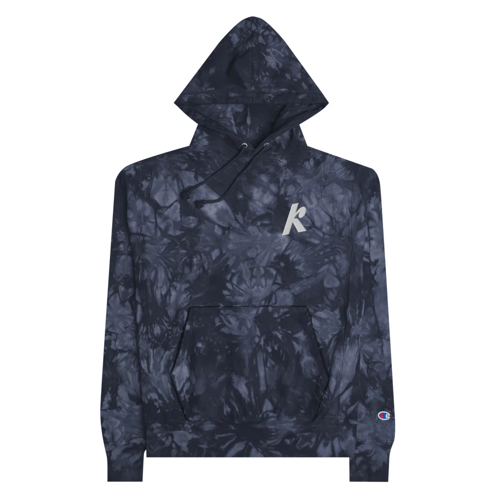 Kokanee Champion Tie-Dye Navy Hoodie - Image 3